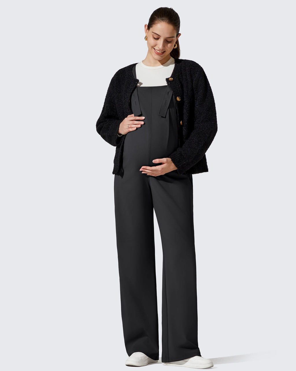 ShiftReady Adjustable Strap Maternity Jumpsuit Pants