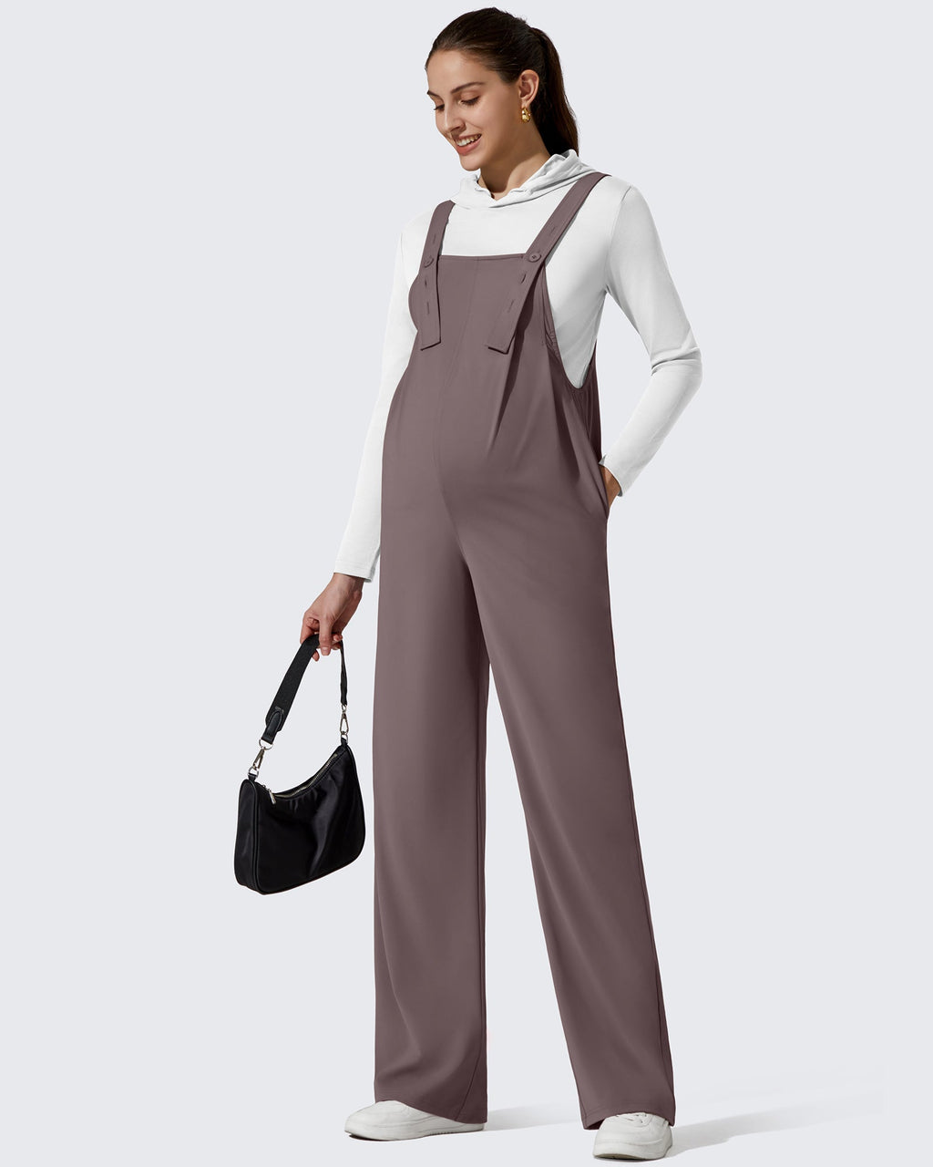 ShiftReady Adjustable Strap Maternity Jumpsuit Pants