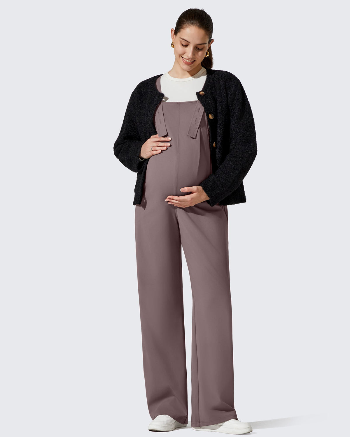 ShiftReady Adjustable Strap Maternity Jumpsuit Pants