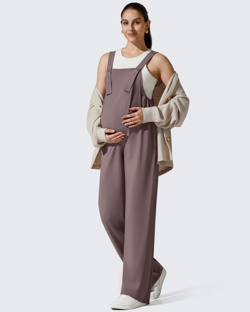 ShiftReady Adjustable Strap Maternity Jumpsuit Pants