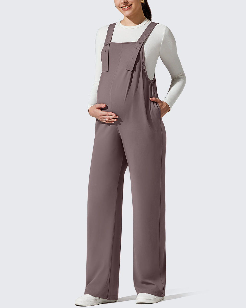ShiftReady Adjustable Strap Maternity Jumpsuit Pants