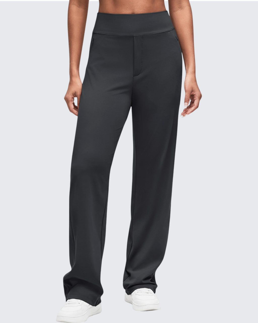 ShiftReady High Waist Hidden Zipper Pockets Dress Pants