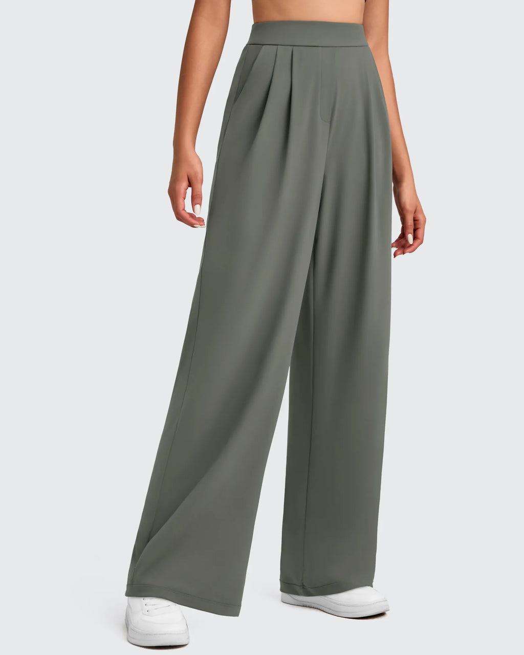 ShiftReady High Waisted Dressy Casual Trousers