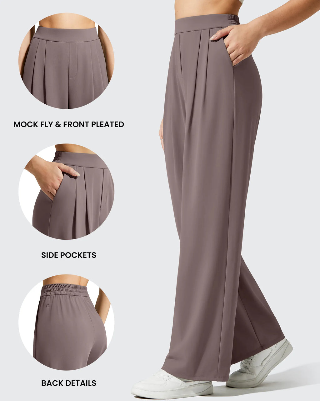 ShiftReady High Waisted Dressy Casual Trousers