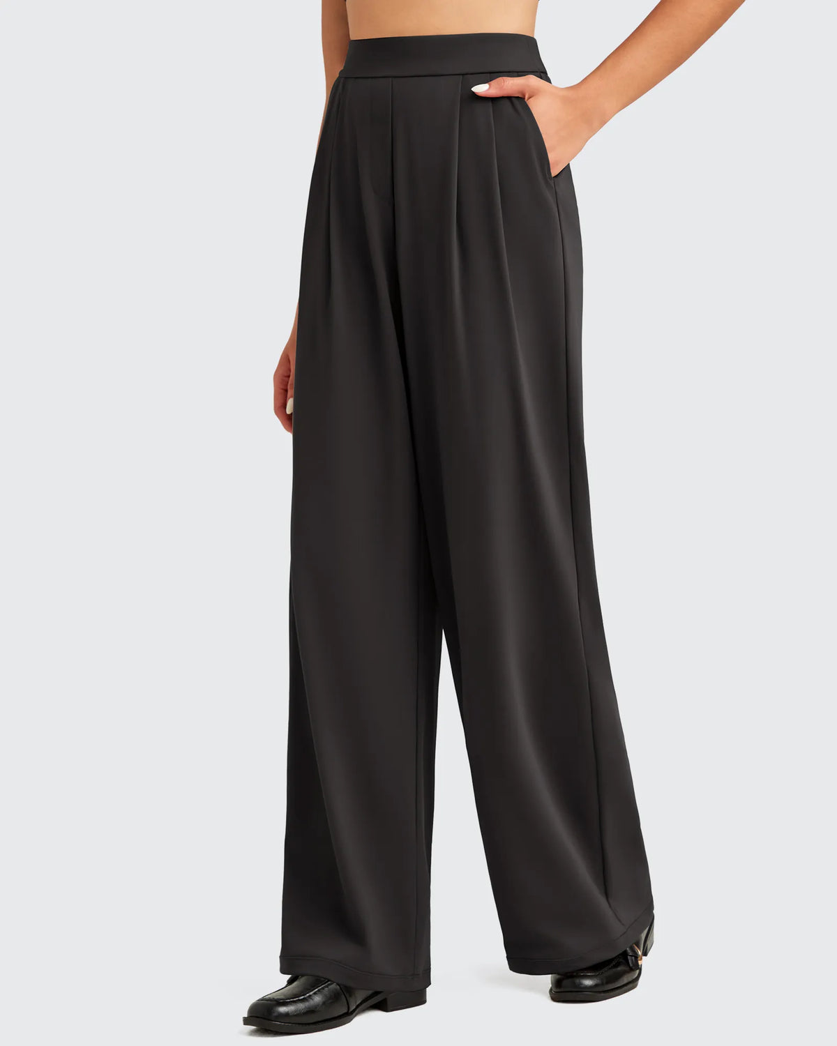 ShiftReady High Waisted Dressy Casual Trousers