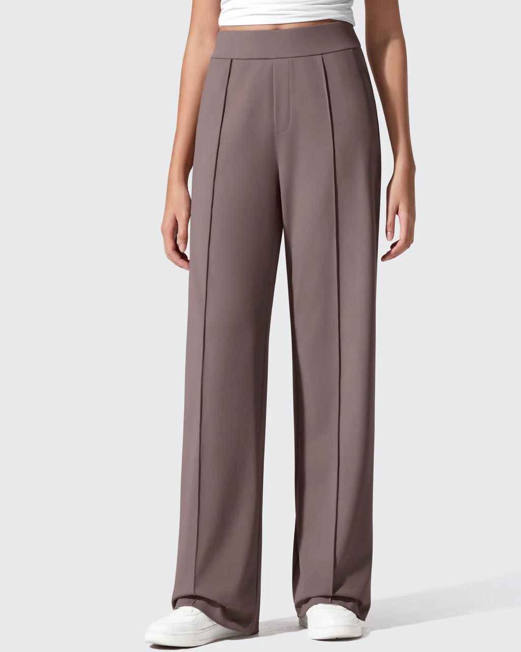 ShiftReady Pockets Elastic Band Wide Leg Work Pants