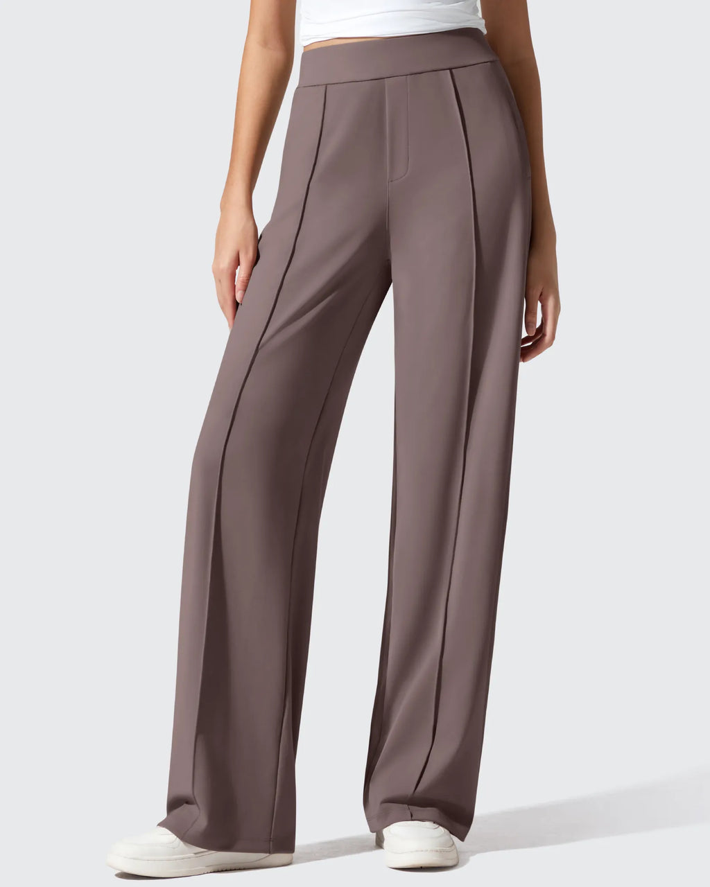 ShiftReady Pockets Elastic Band Wide Leg Work Pants