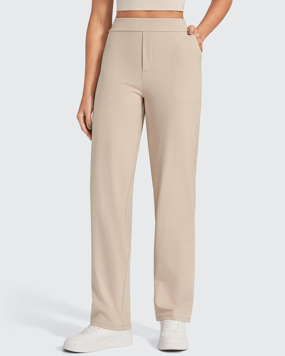 ShiftReady Straight Leg Yoga Work Pants 30''