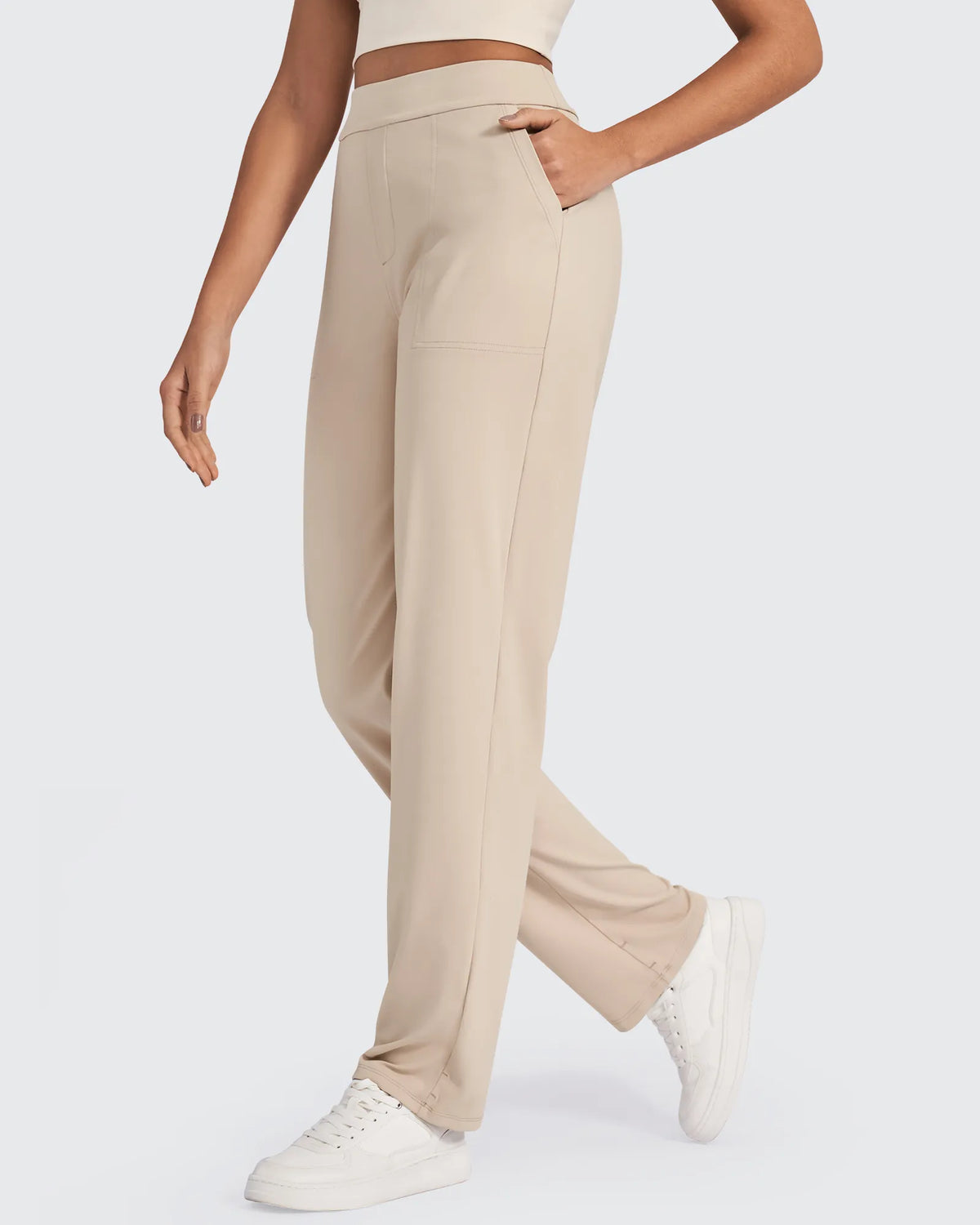 ShiftReady Straight Leg Yoga Work Pants 32''