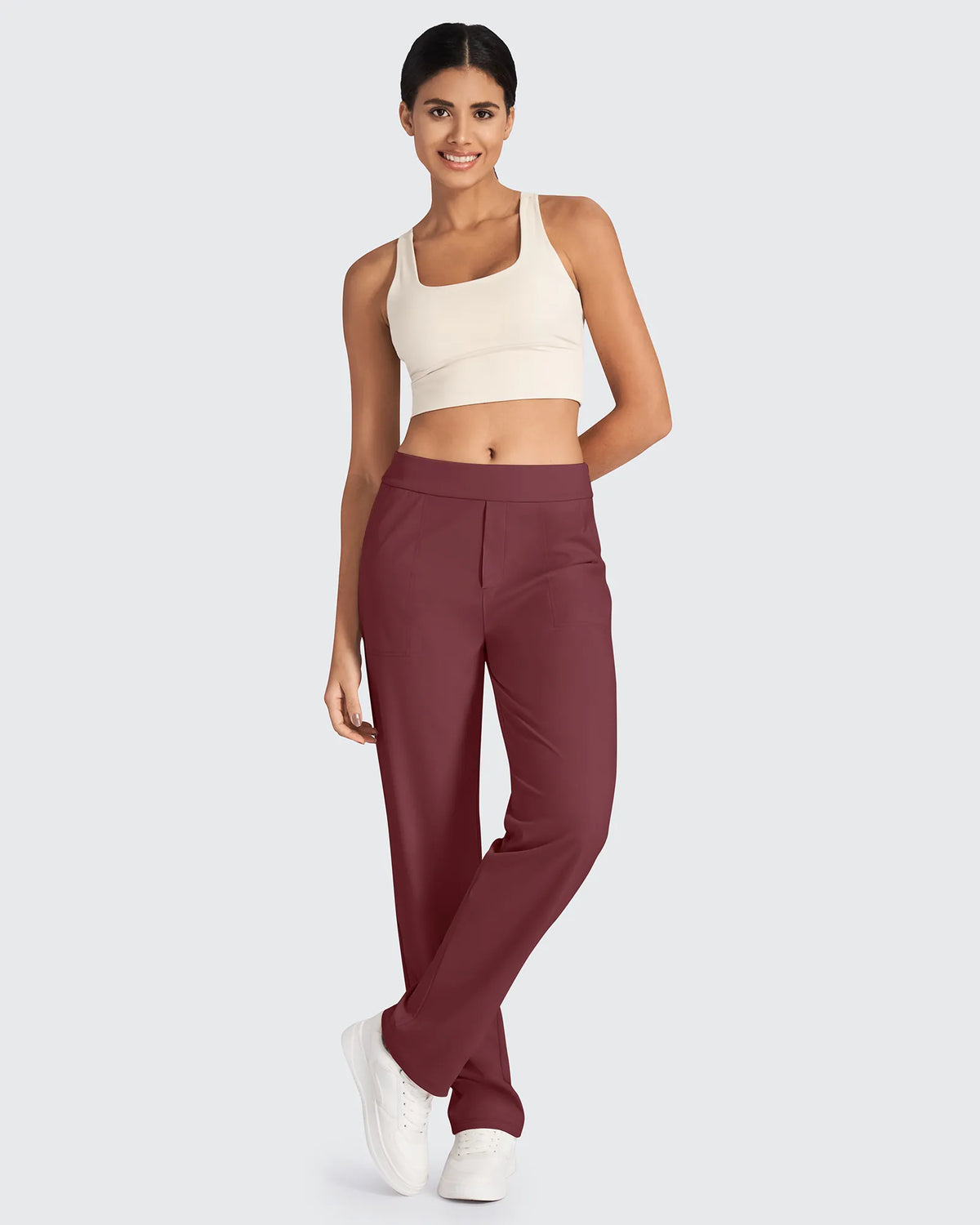 ShiftReady Straight Leg Yoga Work Pants 32''