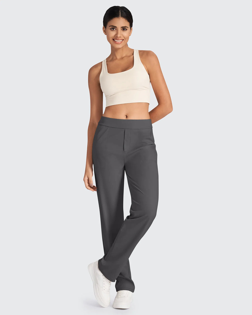 ShiftReady Straight Leg Yoga Work Pants 32''
