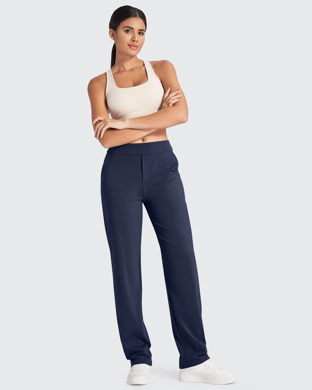 ShiftReady Straight Leg Yoga Work Pants 28''