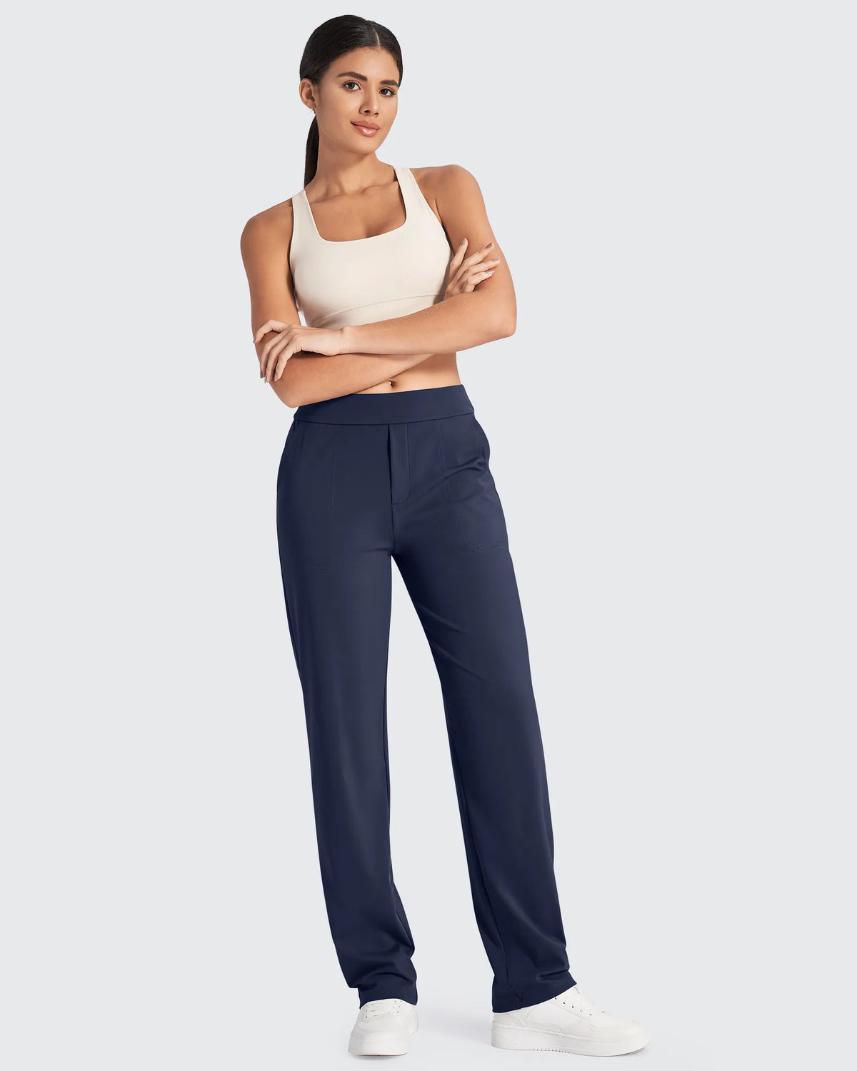 ShiftReady Straight Leg Yoga Work Pants 28''