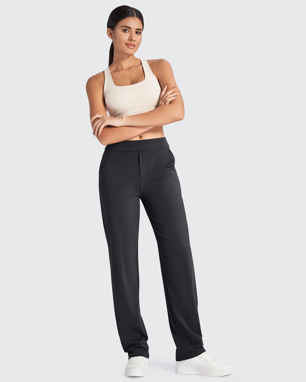 ShiftReady Straight Leg Yoga Work Pants 28''