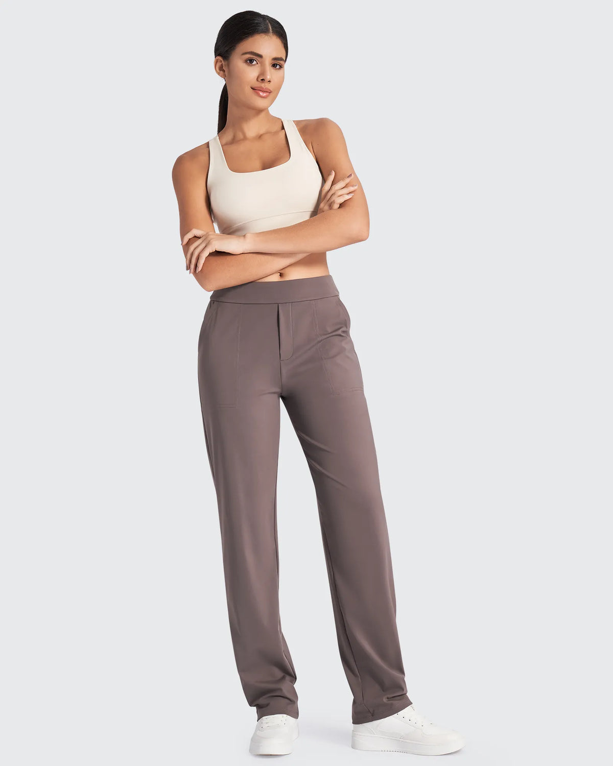 ShiftReady Straight Leg Yoga Work Pants 28''