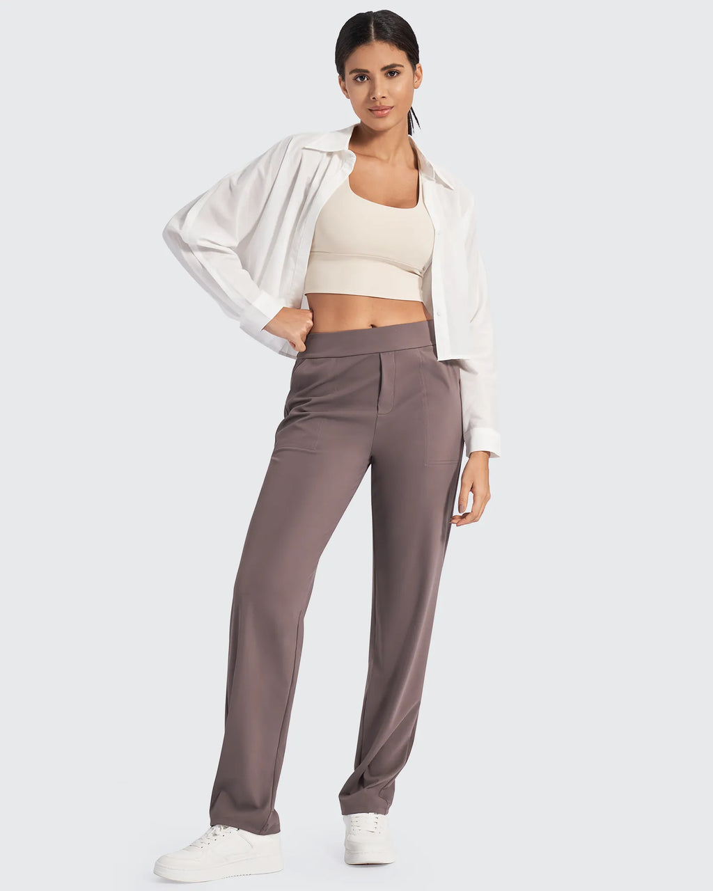 ShiftReady Straight Leg Yoga Work Pants 28''