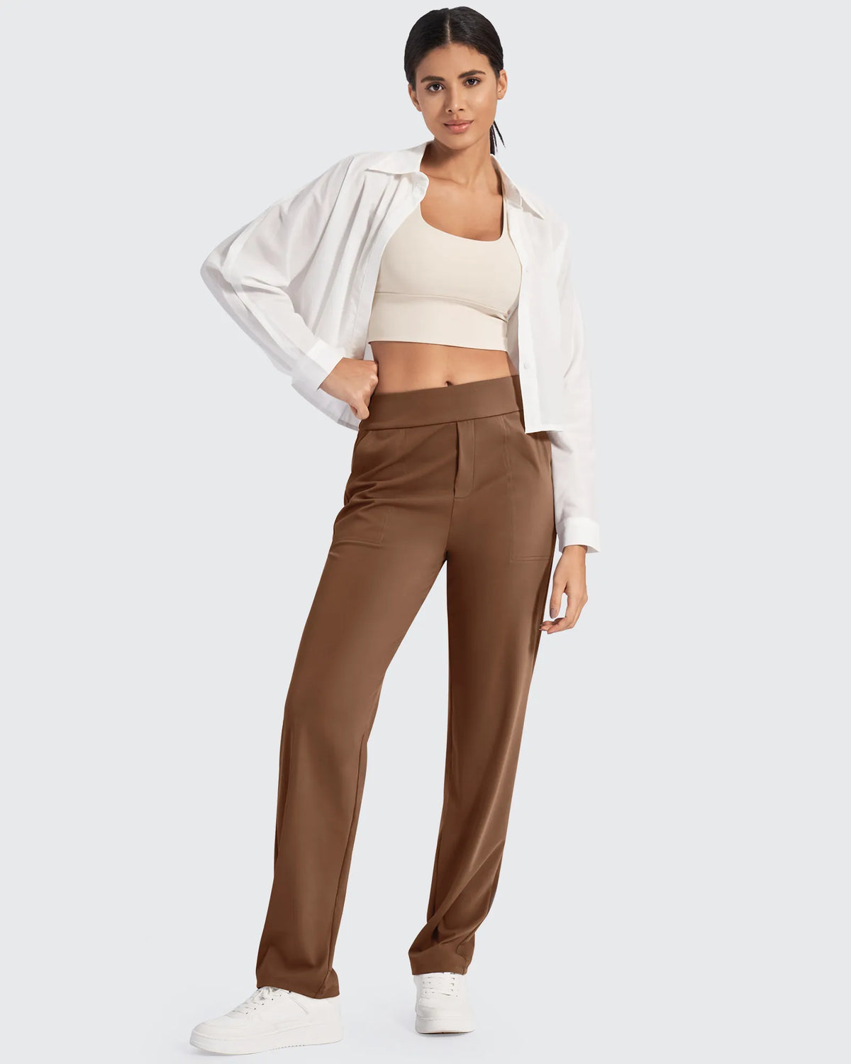 ShiftReady Straight Leg Yoga Work Pants 28''