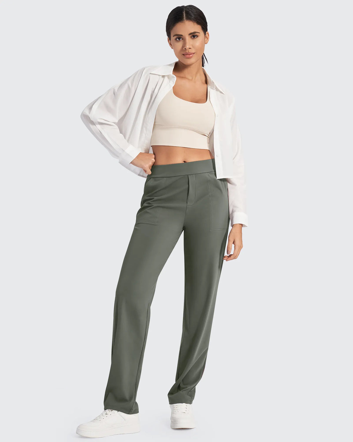 ShiftReady Straight Leg Yoga Work Pants 32''
