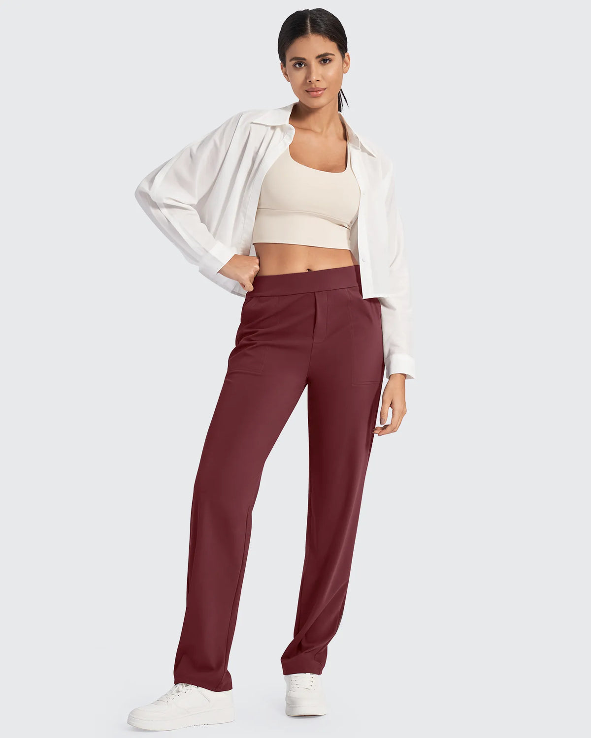 ShiftReady Straight Leg Yoga Work Pants 28''