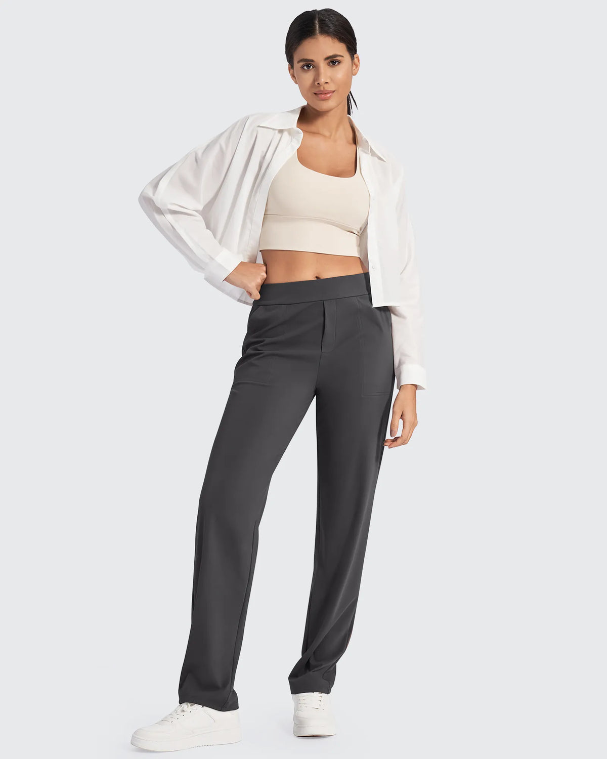 ShiftReady Straight Leg Yoga Work Pants 32''