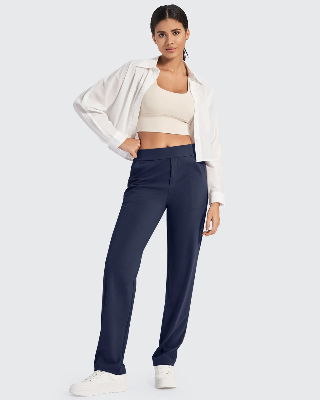 ShiftReady Straight Leg Yoga Work Pants 28''