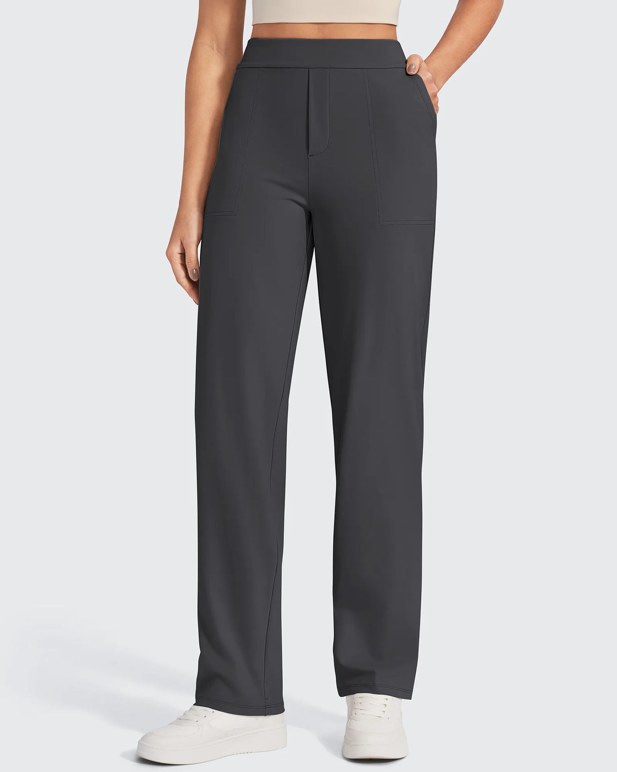 ShiftReady Straight Leg Yoga Work Pants 32''