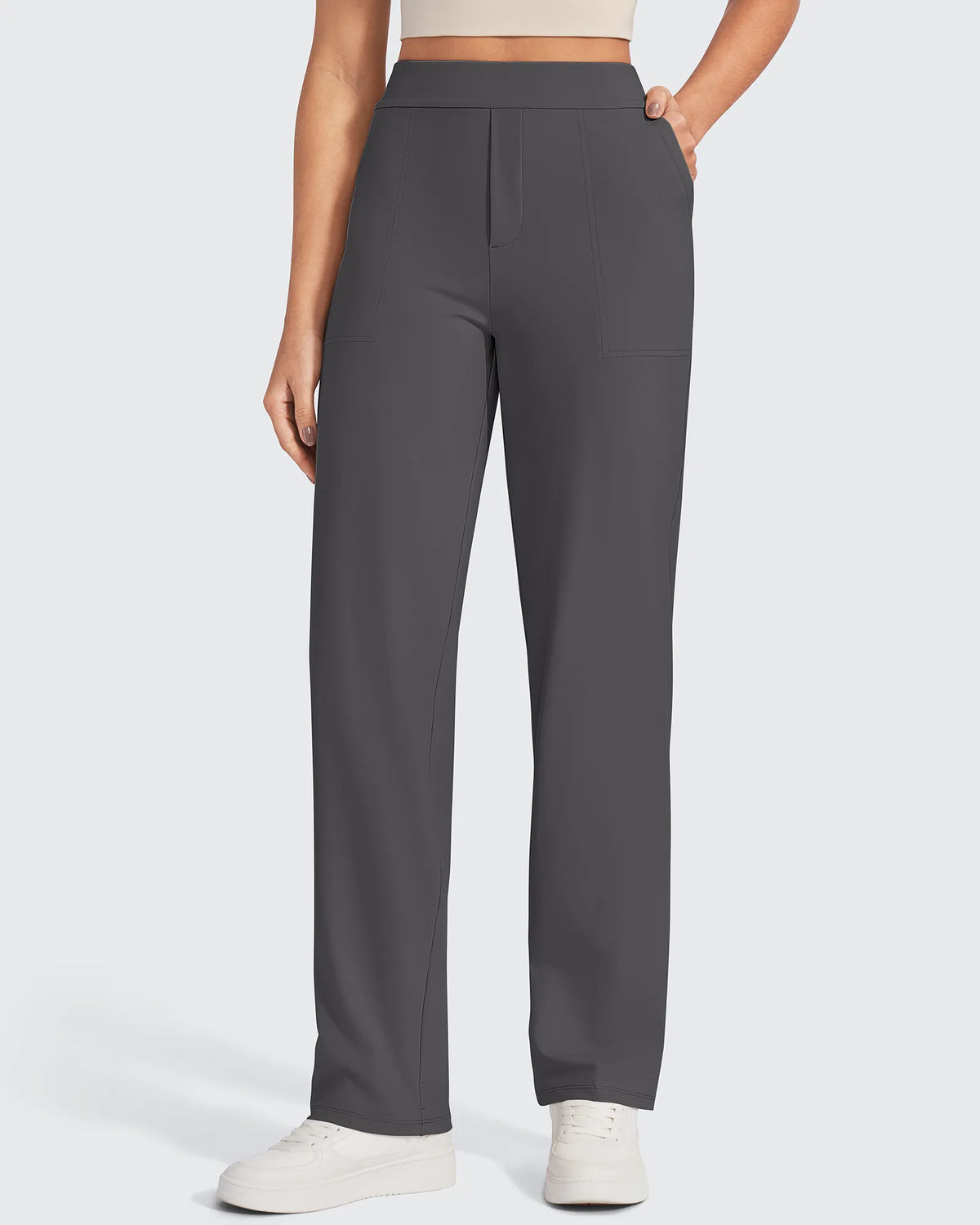 ShiftReady Straight Leg Yoga Work Pants 28''