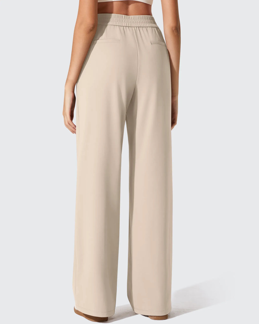 ShiftReady Two Front Pleated Wide Leg Dress Pants