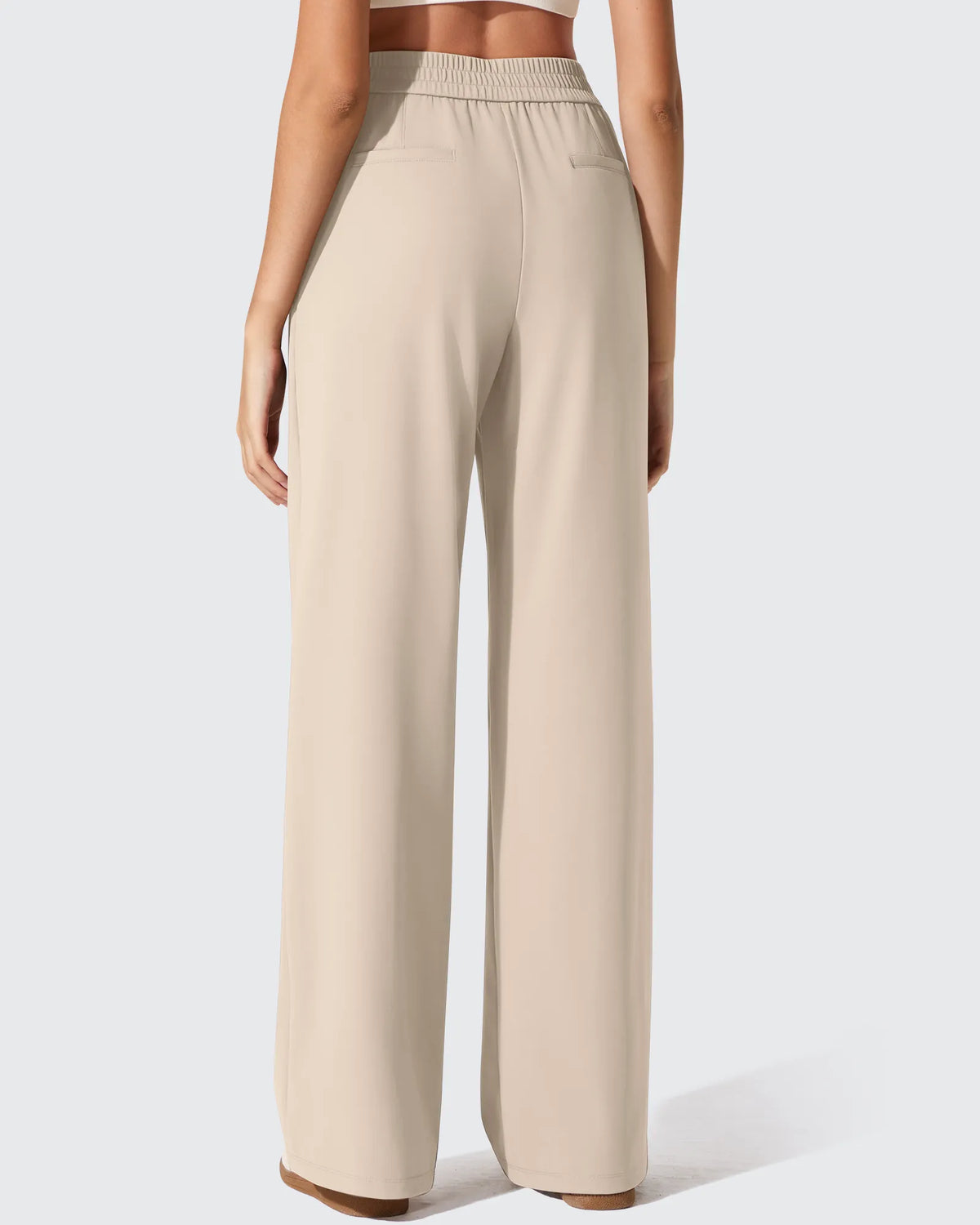 ShiftReady Two Front Pleated Wide Leg Dress Pants