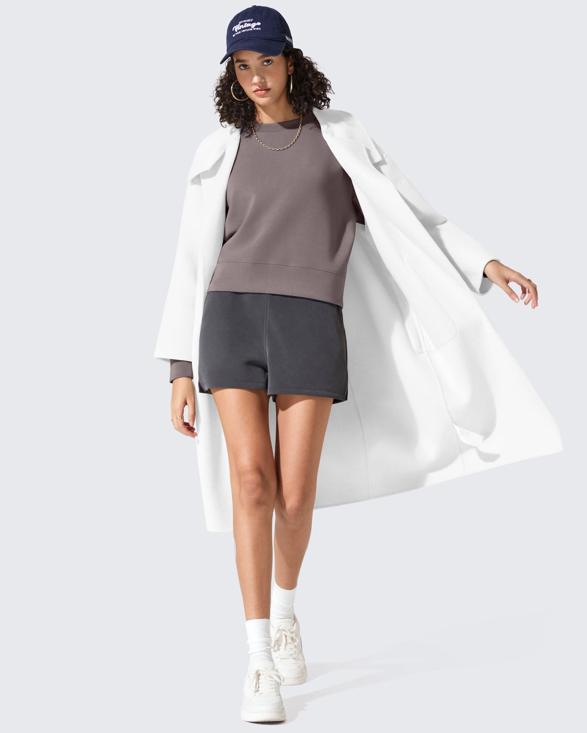 Smoofit Crewneck Pullover Loose Sweatshirts