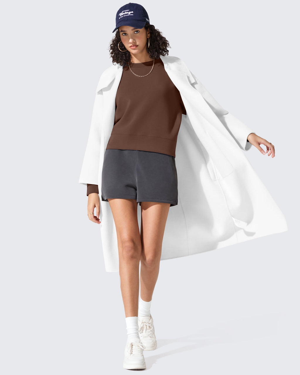 Smoofit Crewneck Pullover Loose Sweatshirts