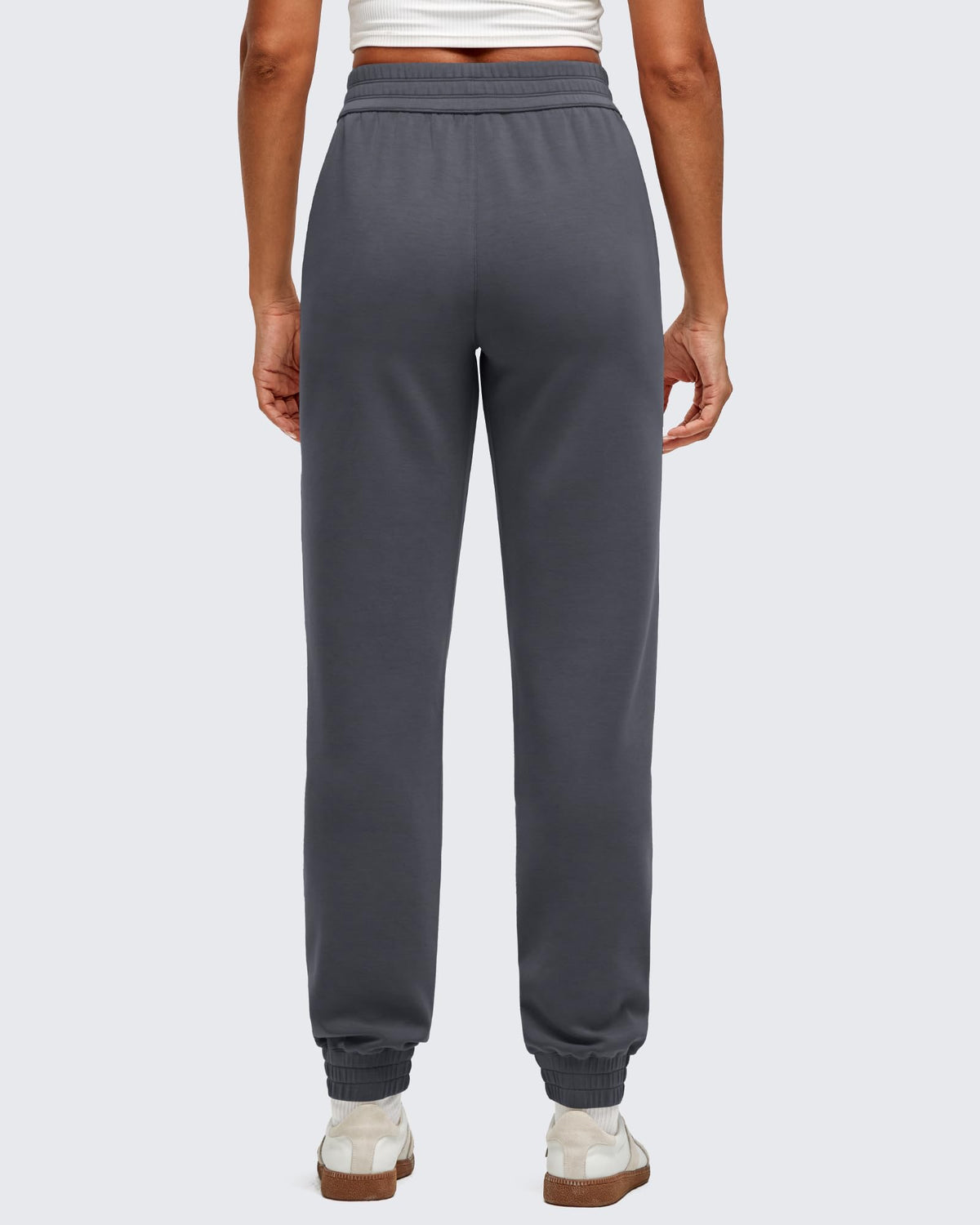 Smoofit Elastic Waist Pull Pockets Joggers Pants