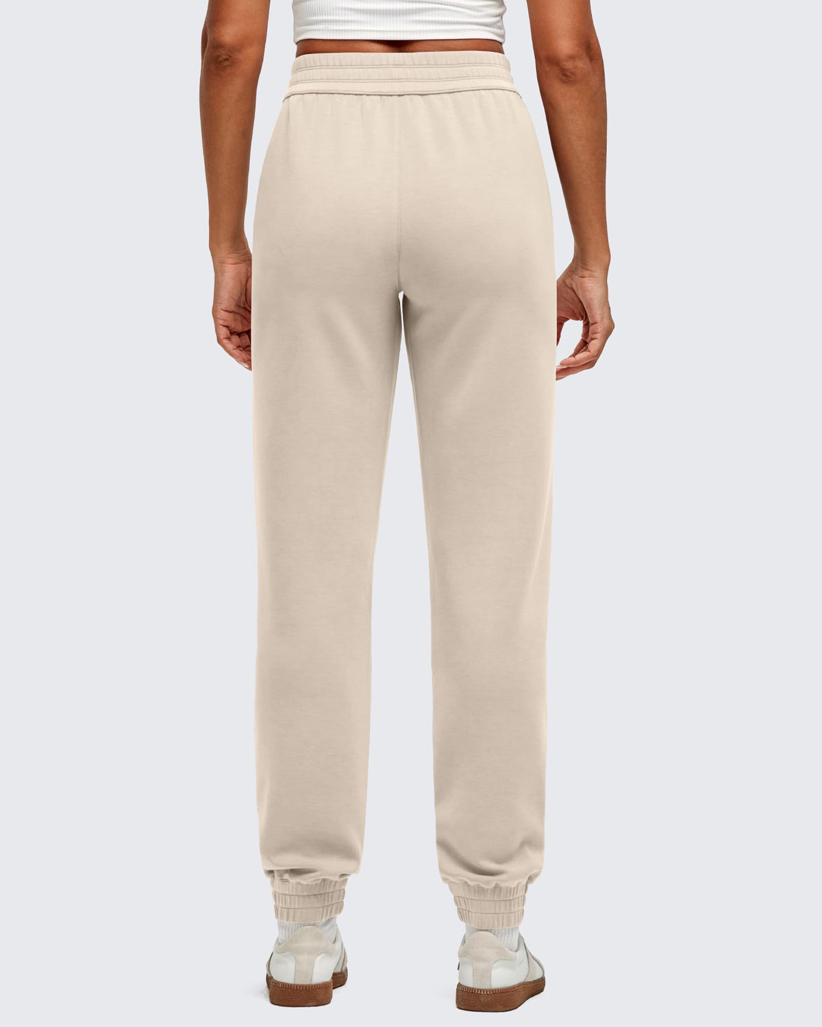 Smoofit Elastic Waist Pull Pockets Joggers Pants