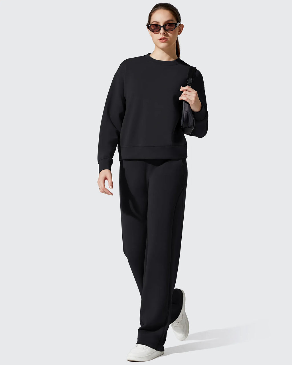 Smoofit Fleece Crewneck Pullover Long Sleeve Hoodies