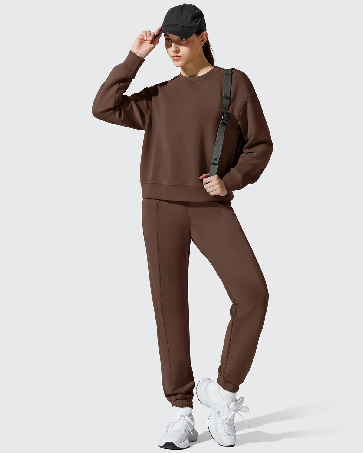 Smoofit Fleece Crewneck Pullover Long Sleeve Hoodies