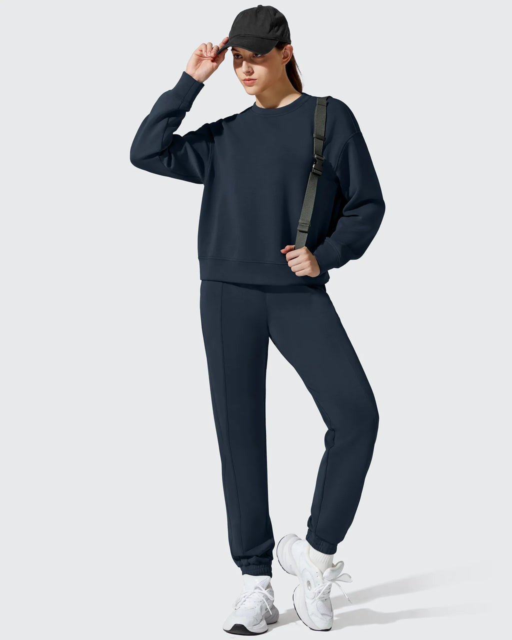 Smoofit Fleece Crewneck Pullover Long Sleeve Hoodies