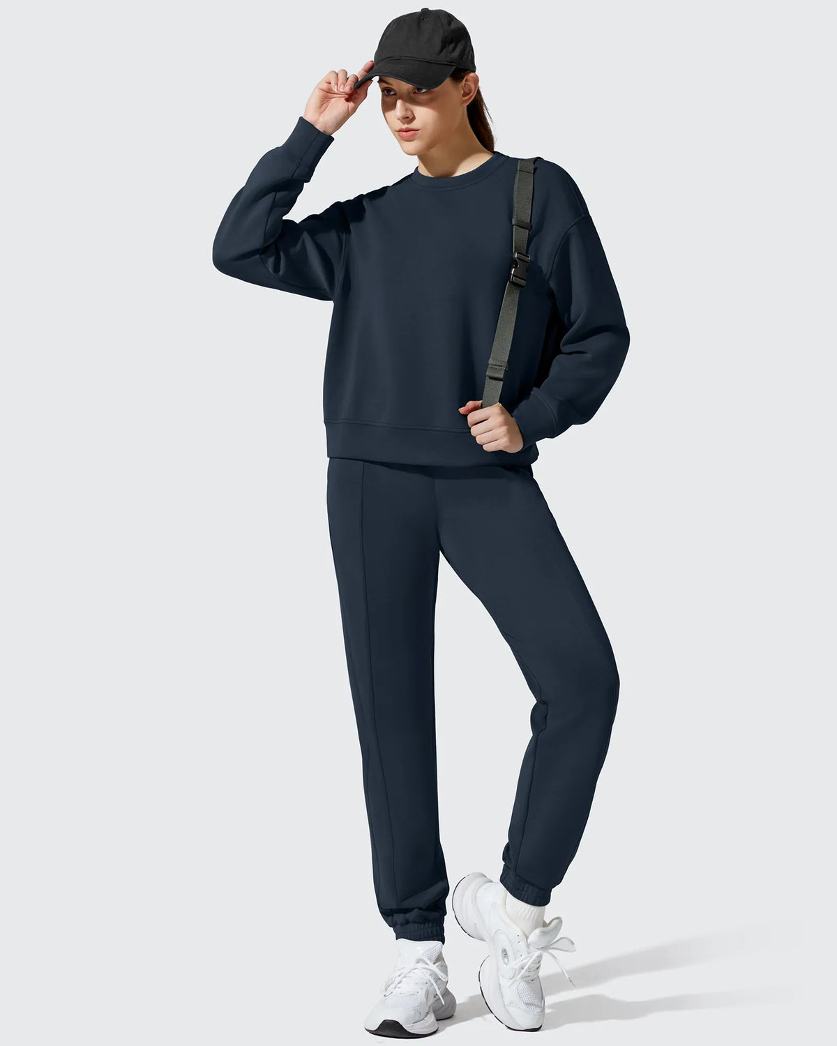 Smoofit Fleece Crewneck Pullover Long Sleeve Hoodies