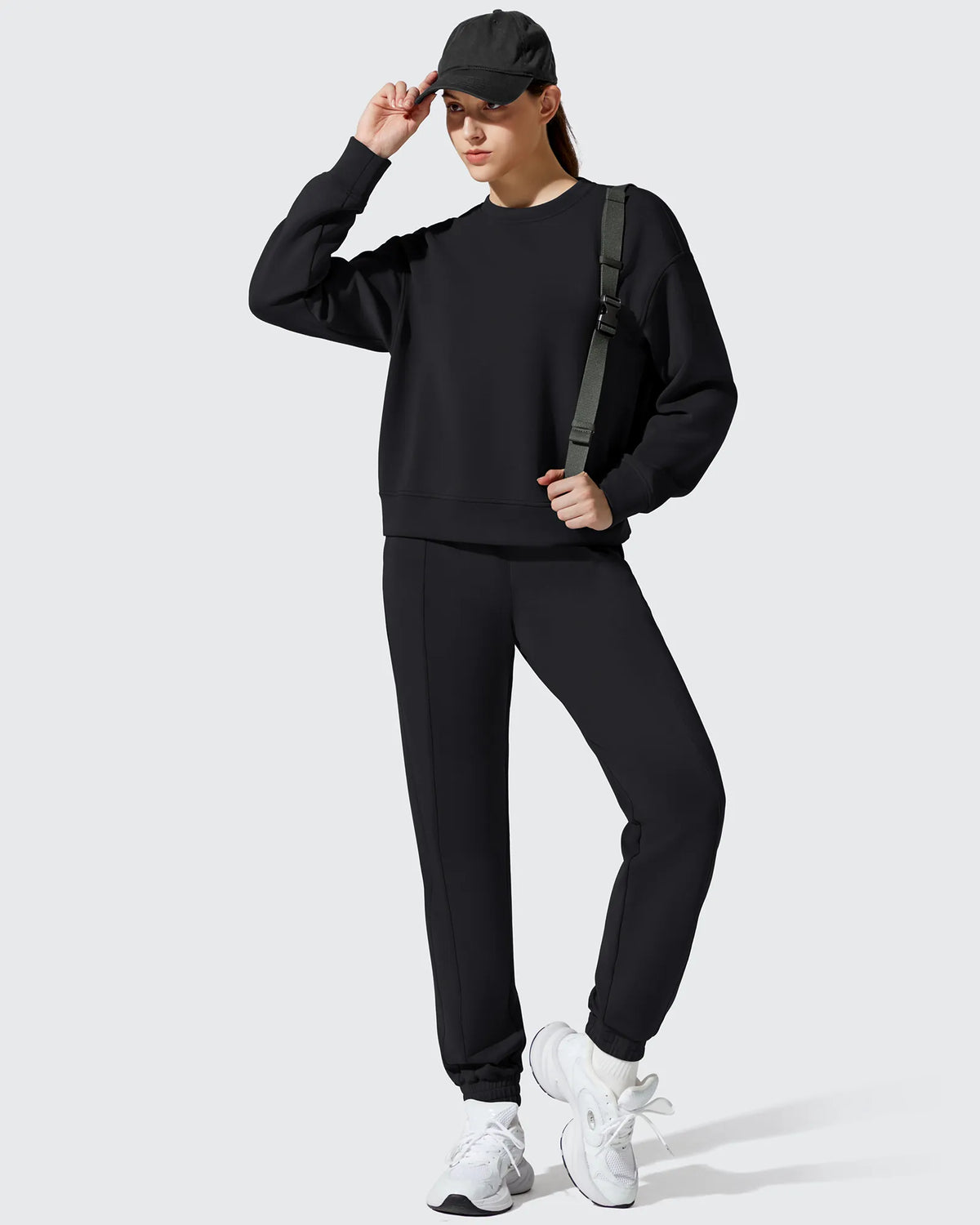 Smoofit Fleece Crewneck Pullover Long Sleeve Hoodies