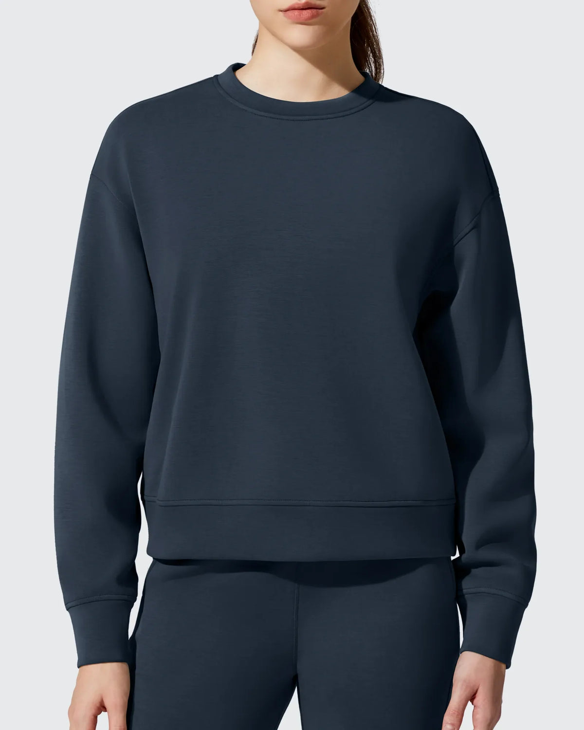 Smoofit Fleece Crewneck Pullover Long Sleeve Hoodies