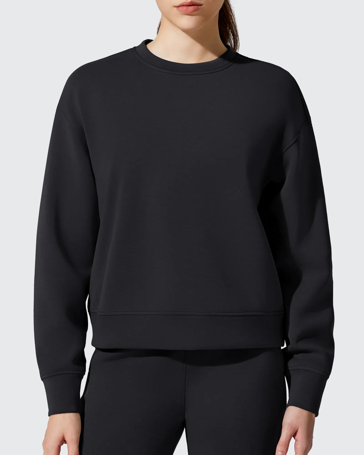 Smoofit Fleece Crewneck Pullover Long Sleeve Hoodies