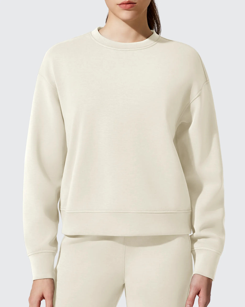 Smoofit Fleece Crewneck Pullover Long Sleeve Hoodies