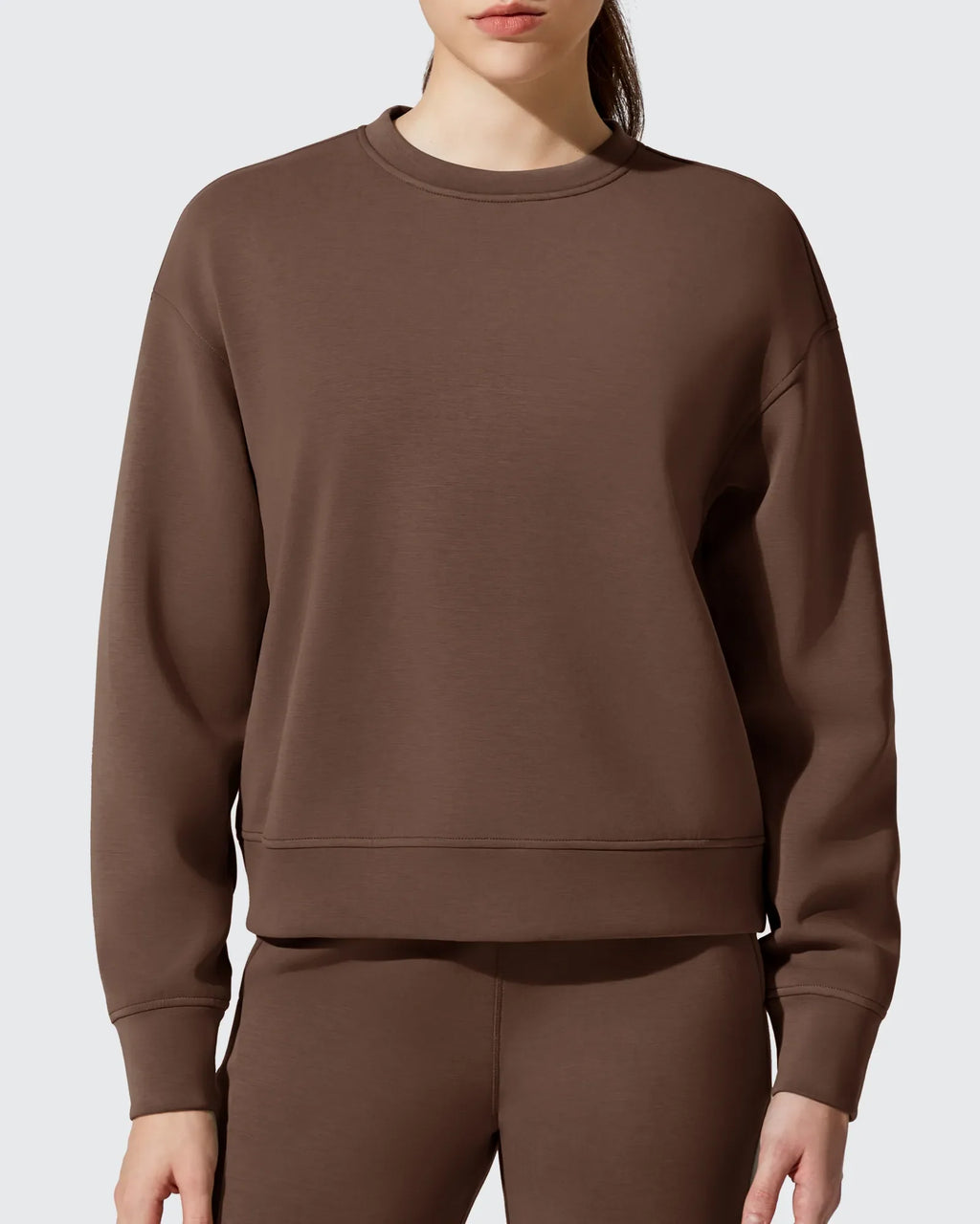 Smoofit Fleece Crewneck Pullover Long Sleeve Hoodies