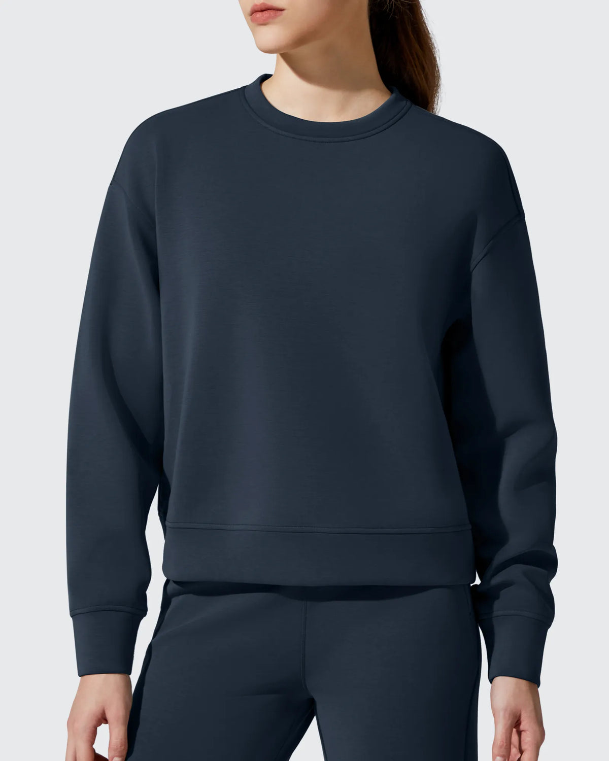 Smoofit Fleece Crewneck Pullover Long Sleeve Hoodies