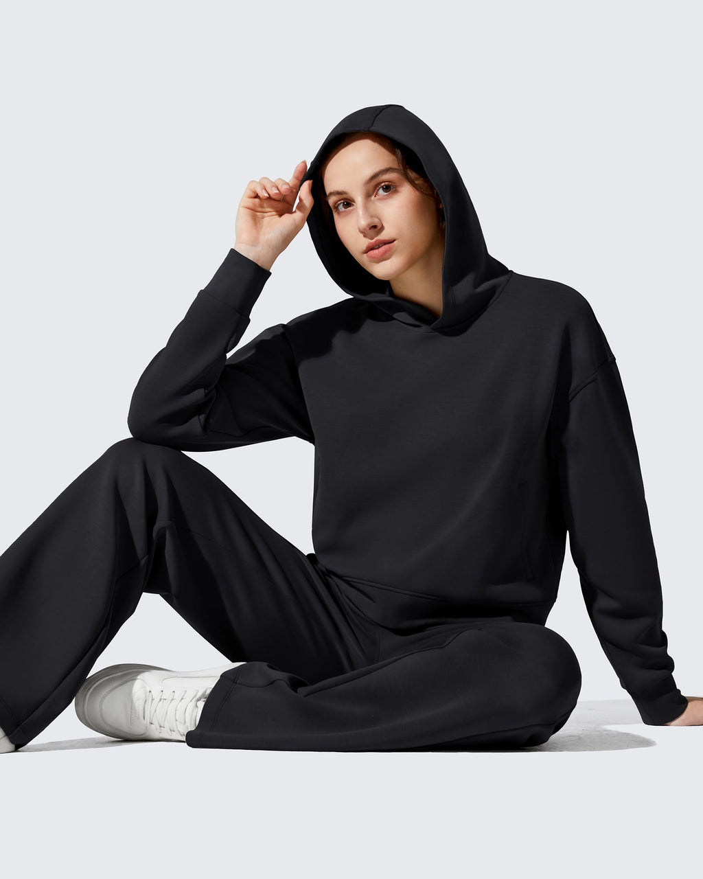 Smoofit Fleece Long Sleeve Pullover Hoodies