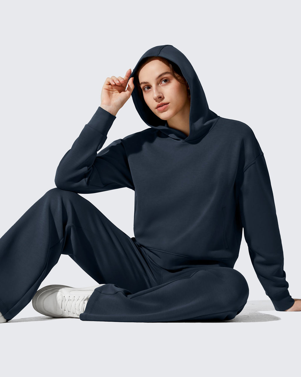 Smoofit Fleece Long Sleeve Pullover Hoodies
