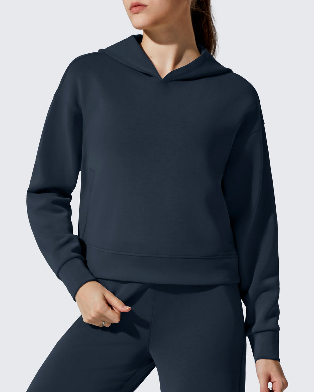 Smoofit Fleece Long Sleeve Pullover Hoodies