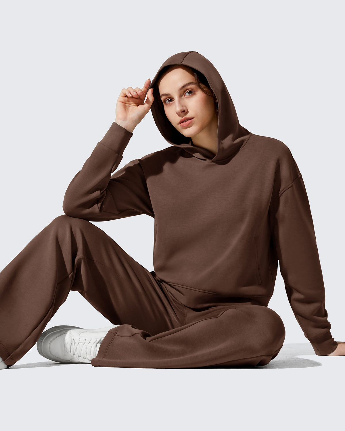 Smoofit Fleece Long Sleeve Pullover Hoodies