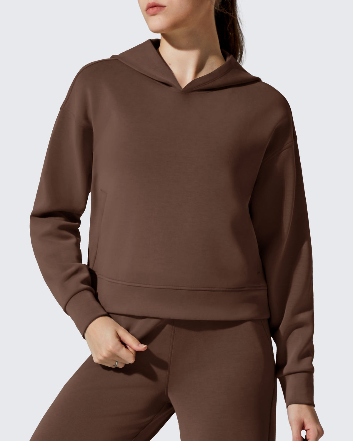 Smoofit Fleece Long Sleeve Pullover Hoodies