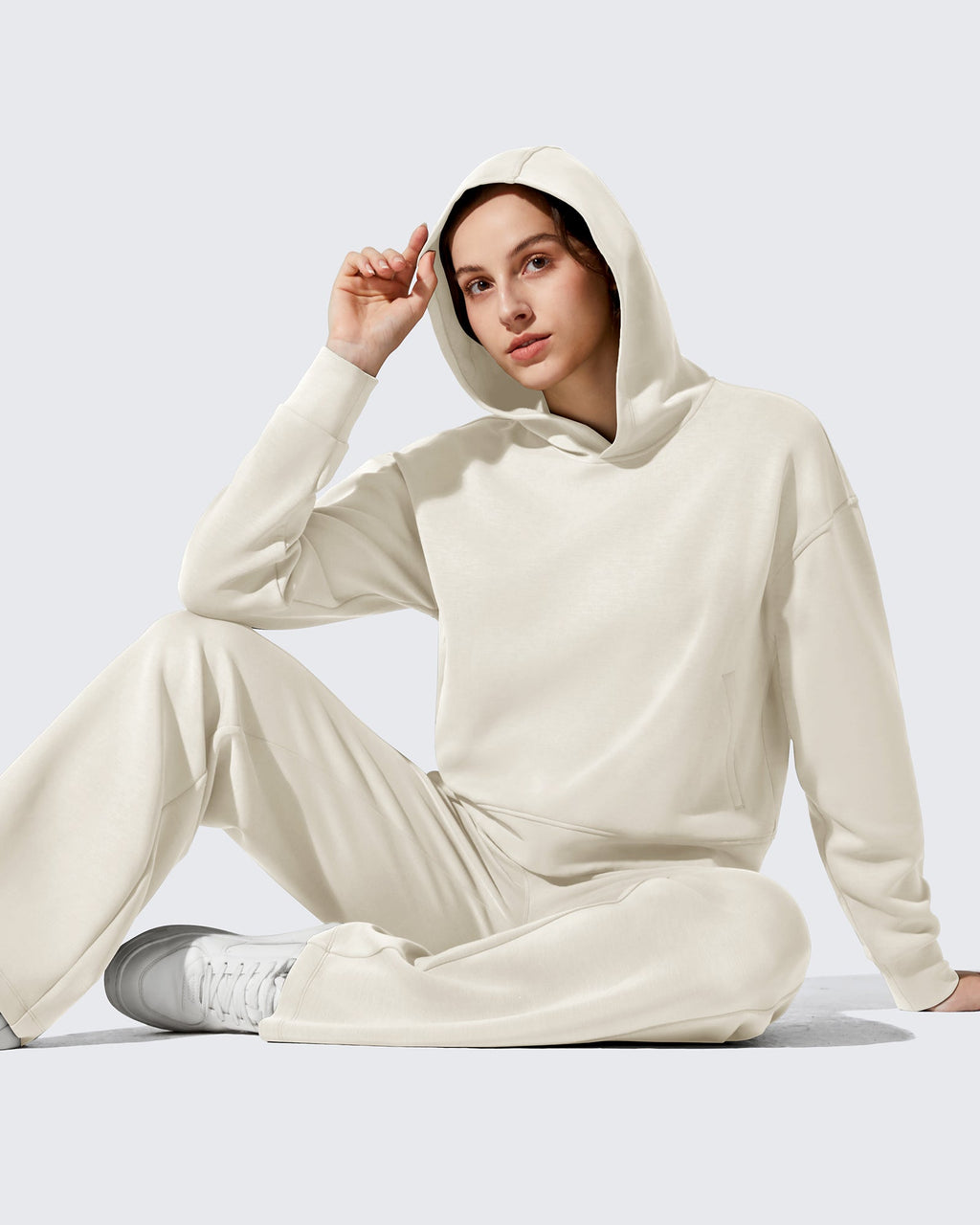 Smoofit Fleece Long Sleeve Pullover Hoodies