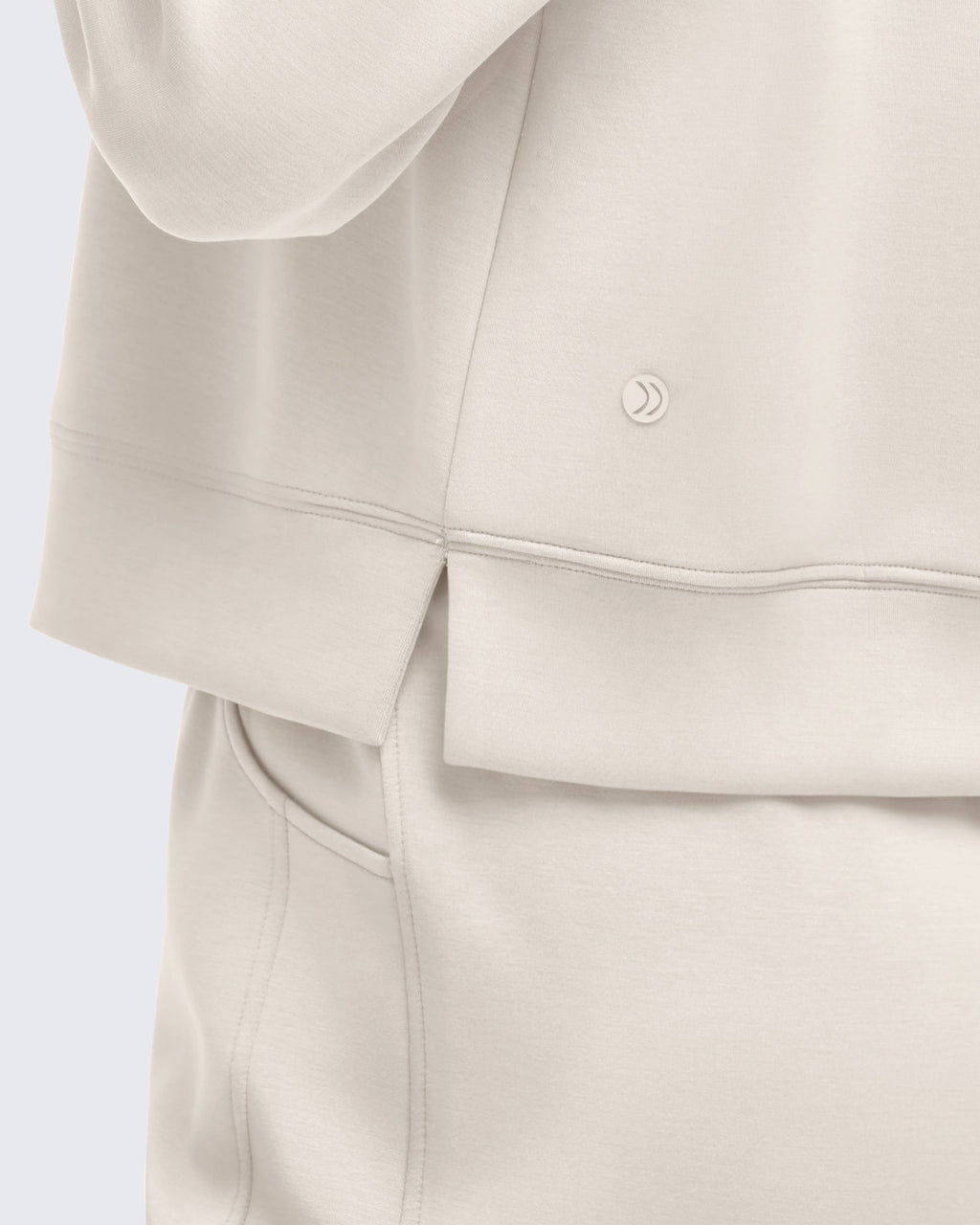 Smoofit Half-Zip Mock Neck Long Sleeve Sweatshirts